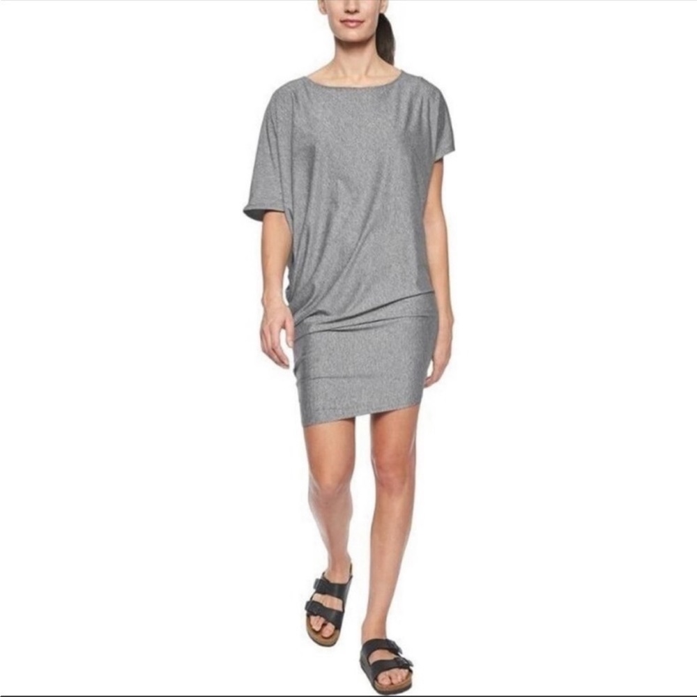 Athleta Sunlover Asymmetric Short Sleeve
Dress